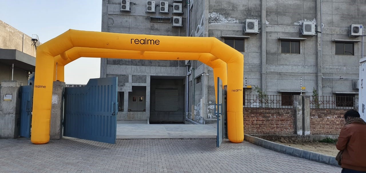 Entry realme assembly plant