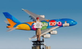 Emirates Latest Ad Burj Khalifa Expo 2022 Dubai
