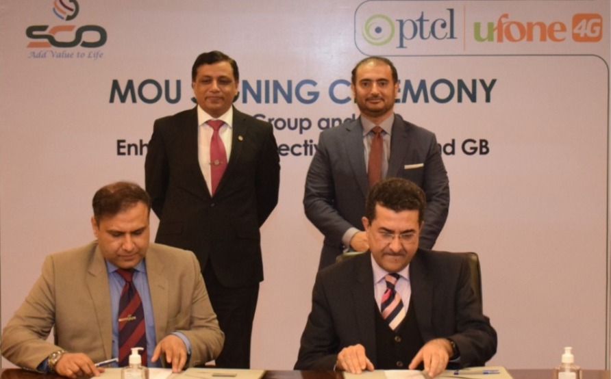 PTCL MoU SCO AJK GB