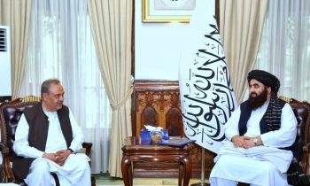 Taliban's interim Foreign Minister Amir Khan Muttaqi met Special Representative for Afghanistan Asif Durrani, who arrived in Kabul on Wednesday (July 19, 2023) to discuss the latest security situation in the region.