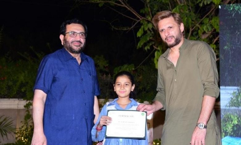 Shahid Afridi says empowering daughters from deprived families with quality education is a must for Pakistan's progress.