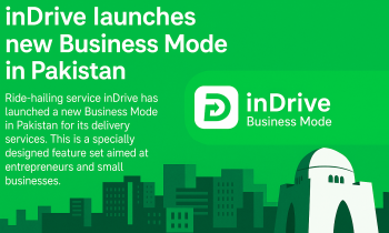 inDrive Business Mode for its delivery launched in Pakistan