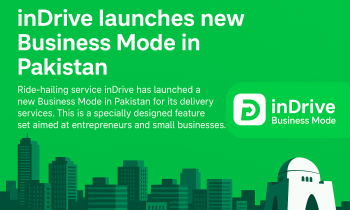 inDrive Business Mode for its delivery launched in Pakistan