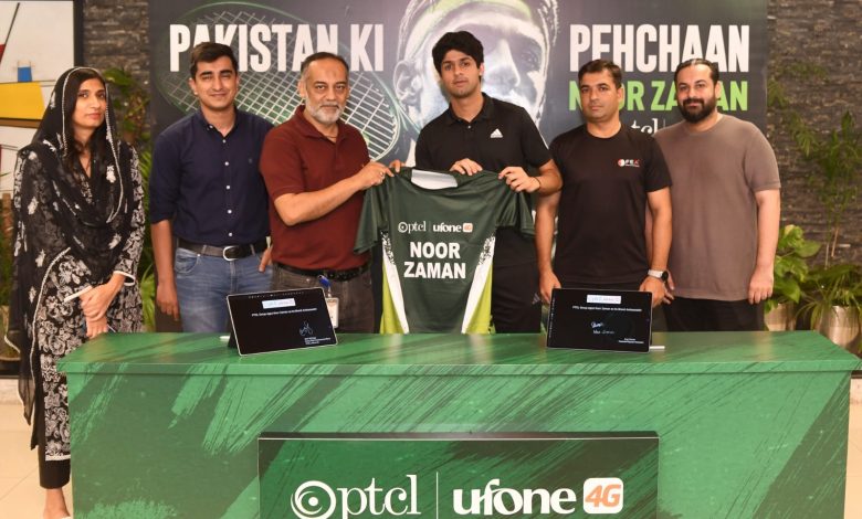 Noor Zaman Embarks on Global Squash Journey with PTCL Group