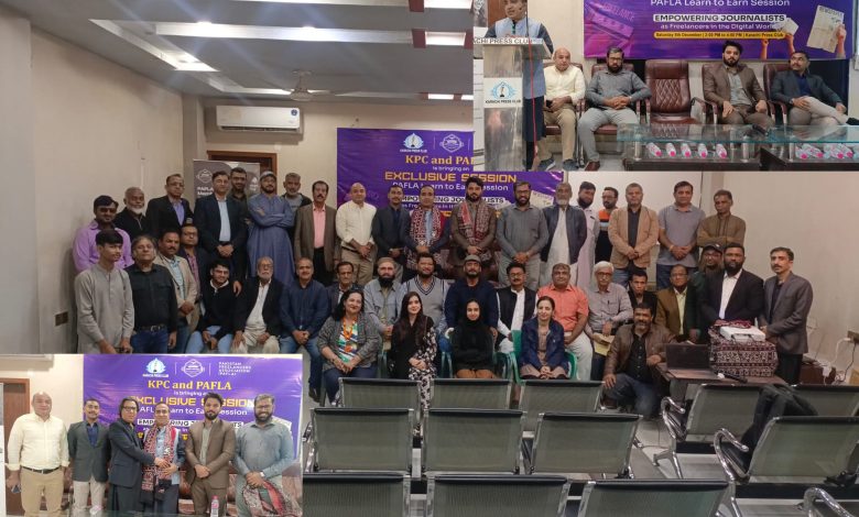 Pakistani Journalists to Get Freelancing Training Under PAFLA Initiative