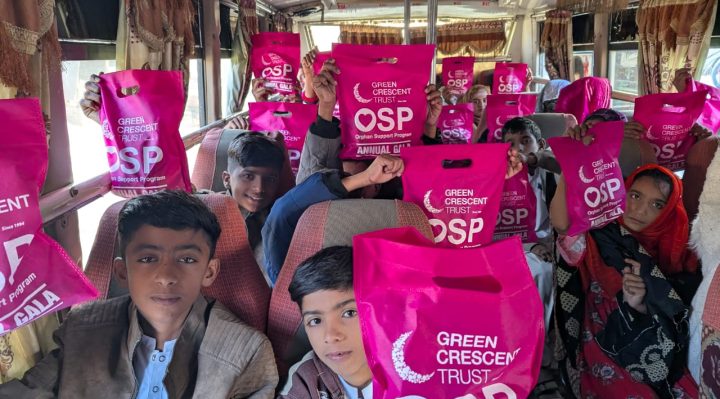 Green Crescent Trust hosted a fun gala at Hyderabad’s Rani Bagh for 777 orphaned students from 65 schools across 18 districts of Sindh.